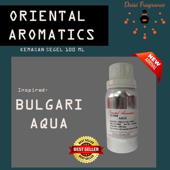 BIBIT PARFUM MURNI ORIENTAL AROMATIC BELAGIO | BULGARI AQUA 100 ML SEGEL| PARFUM | PARFUME | UNISEX 