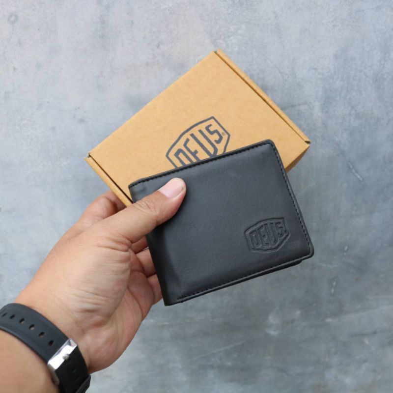 Dompet Pria Deus Ex Machina Full Black