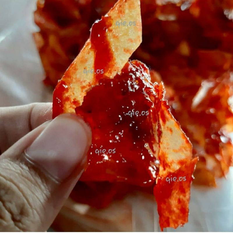 

Keripik Singkong Sambal Pedas Manis Kripik Sanjay 1 Kg