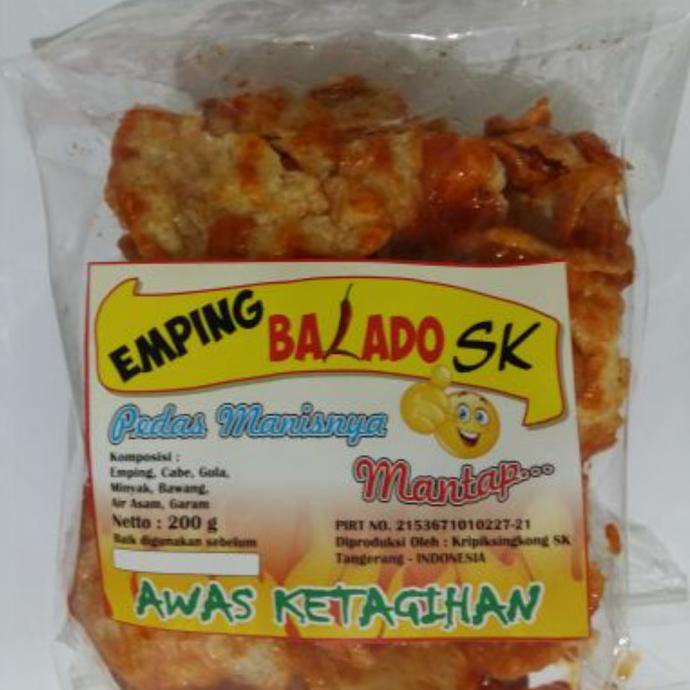 

Promo Awal tahun Emping Pedes Manis SK Promo Awal tahun