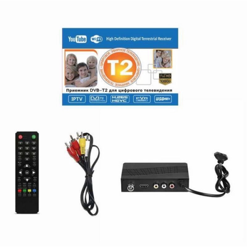 TV Digital TV Tuner Set Top Box WiFi Receiver antena tv digital DVB-T2 - HD99