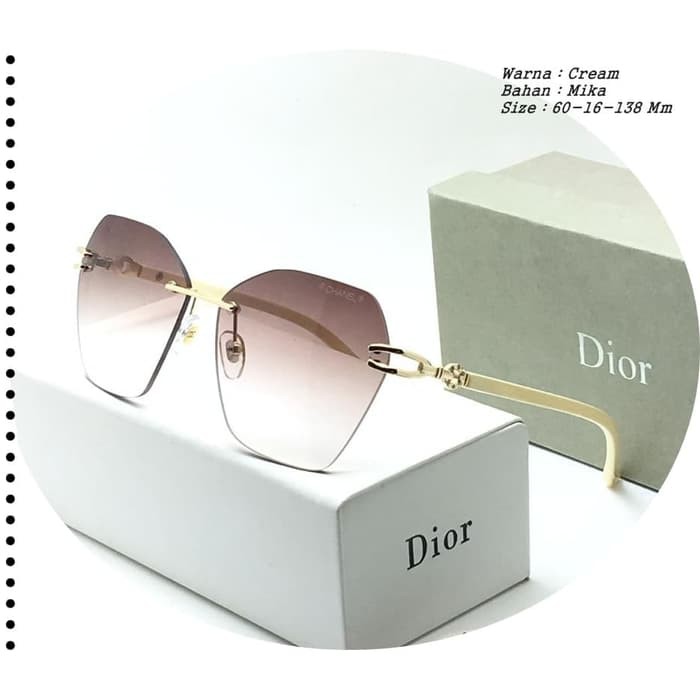 KACAMATA PRIA WANITA BRANDED AWET SUNGGLASES DIOR T- -
