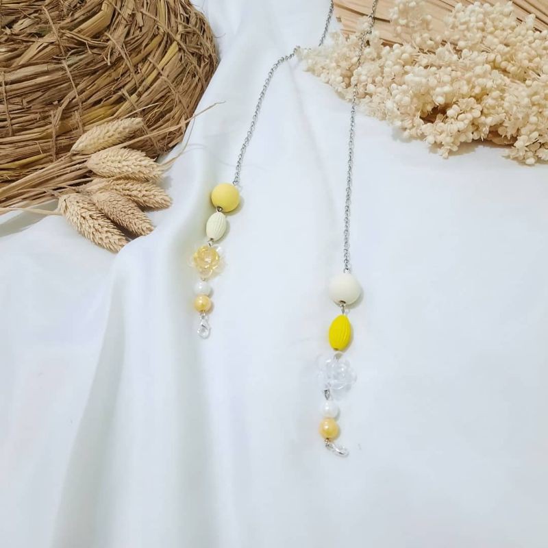 strap masker/tali masker/masker chain/rantai masker/konektor masker hijab/rantai masker hijab