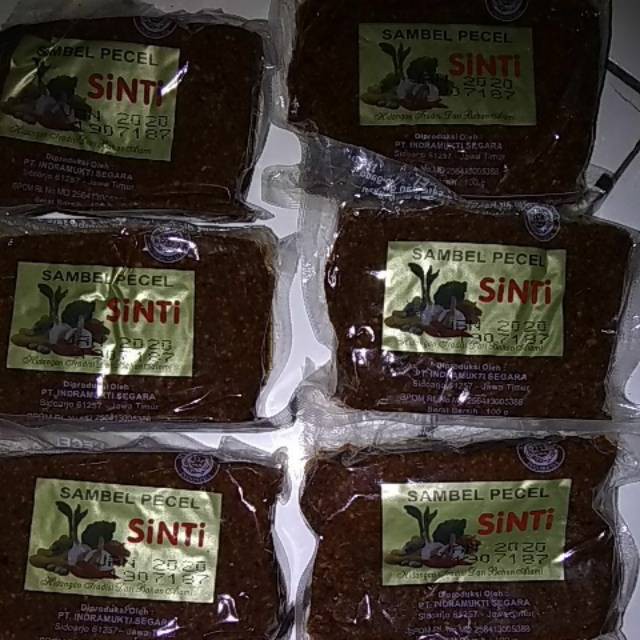 

Sambal pecel Sinti 100gr