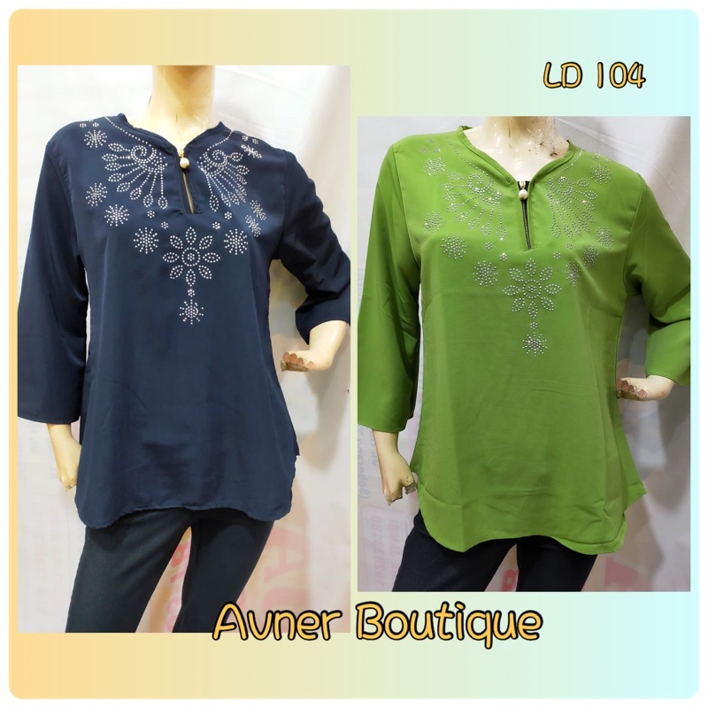 Atasan Blus Busui Fashion Korea lengan panjang wanita