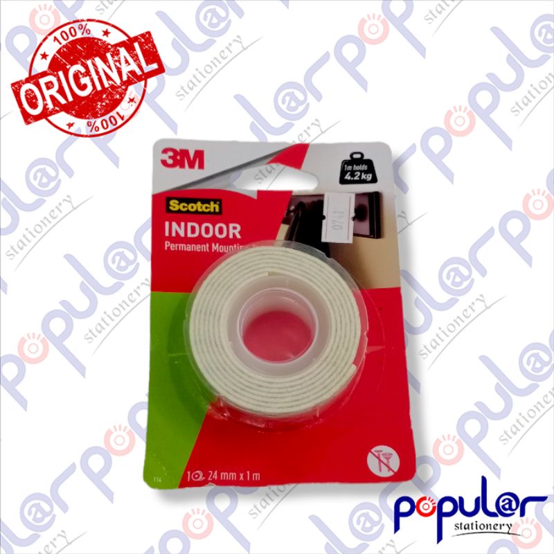 

Isolasi Bolak Balik 3M Foam 24x1 M