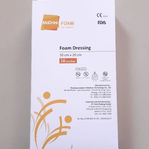 Modres Foam dressing Non Adhesive 10 x 20 cm