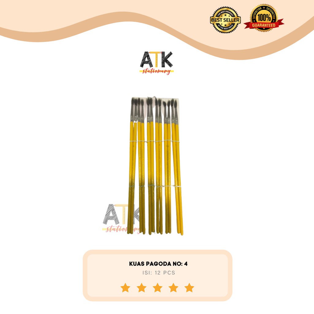 

Kuas Cat Air Pagoda No : 4 Atk