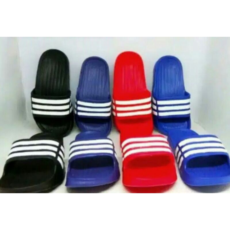 Sendal model adidas garis