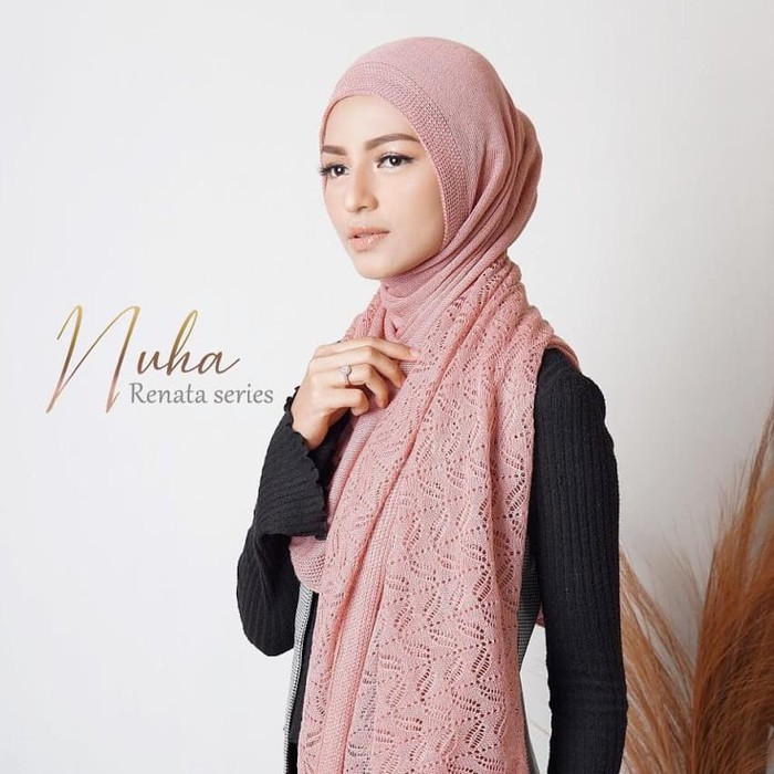 Langsung Order NUHA RENATA - PREMIUM HIJAB SHAWL KERUDUNG PASHMINA JILBAB INSTAN Berkualitas