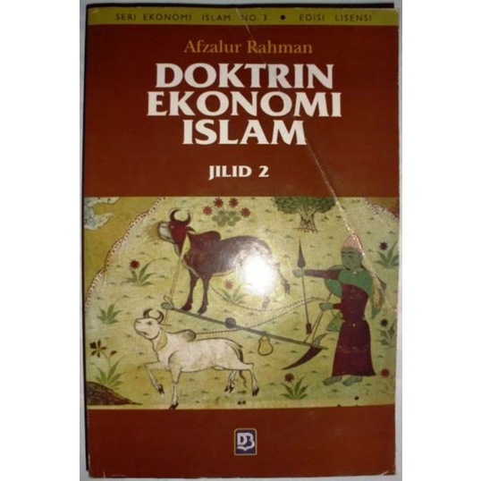 Doktrin Ekonomi Islam jilid 2 Afzalur Rahman