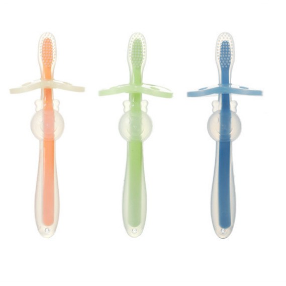 Silicone Kids Teether Training Toothbrushes Toothbrush Infant Newborn Brush Tool