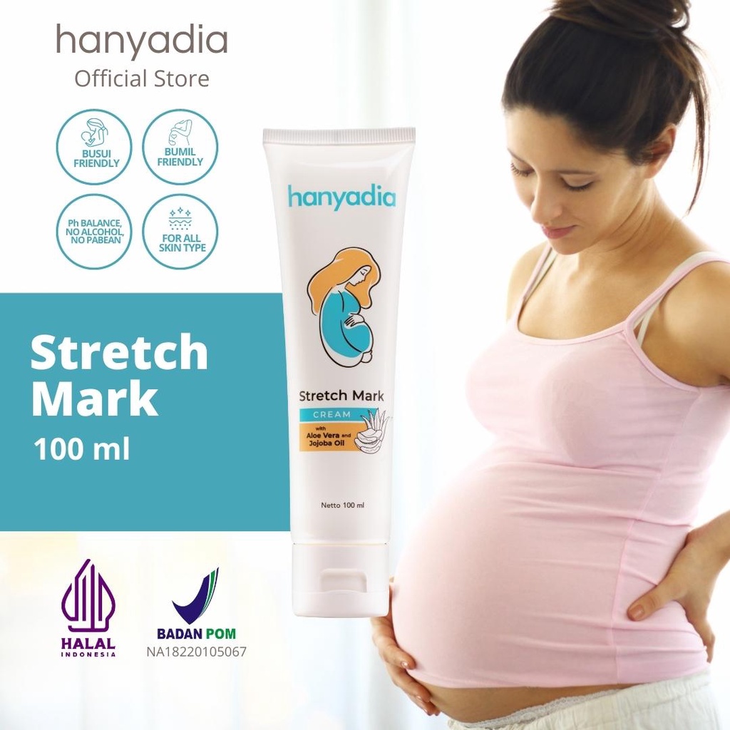Jual Hanyadia Stretch Mark Cream Serum 100 ml Untuk Stretch Mark