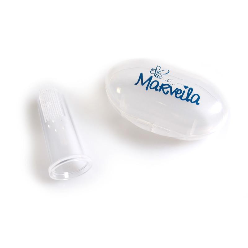 Marveila Finger Toothbrush &amp; Gum Massager - Sikat Lidah