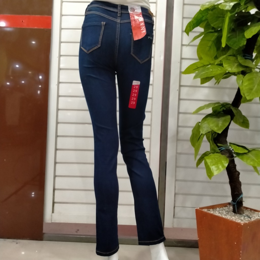 gof CARDINAL GIRL Celana Jeans Wanita Cardinal Bawahan Wanita Mama Size - GBDBF00015B 14A