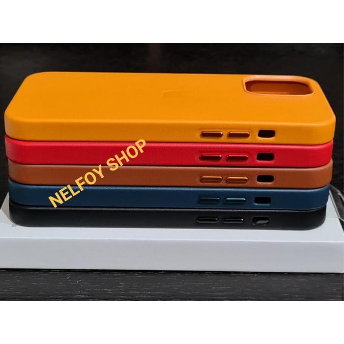 IPhone 12 Pro dan 12 Pro Max Leather Case Cover Original Casing Kulit