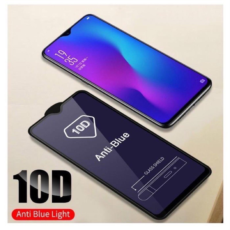 Vivo V20 V20 SE X50 Y1S Y11 Y12 Tempered Glass Anti Radiasi Full Anti Gores Hp Blue Light Ray Pelind