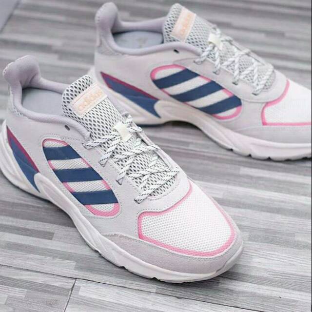 adidas grey pink