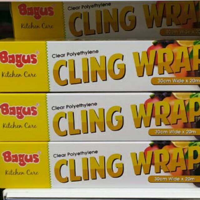 

Bagus cling wrap kotak 30x20cm