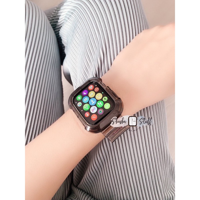 STRAP TRANSPARAN SPORT STYLE IWATCH &amp; IWO WATCH