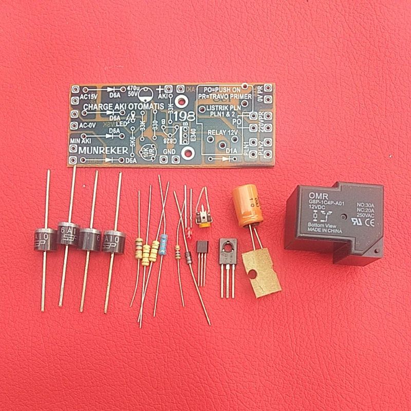 kit charger aki otomatis