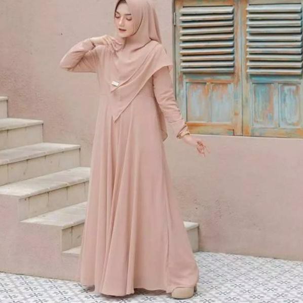 MuRah！！ ( MAYRA SET SYARI ) GAMIS SYARI JUMBO UKURAN L - XL - XXL GAMIS SYARIBUSUI ✸