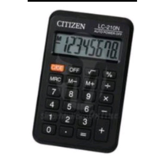 

kalkulator citizen kecil lc 210n