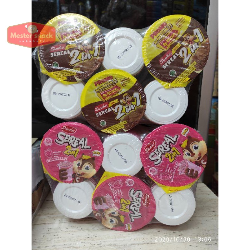 

Simba Sereal Cup 2 in 1 (1 pack isi 6 cups)