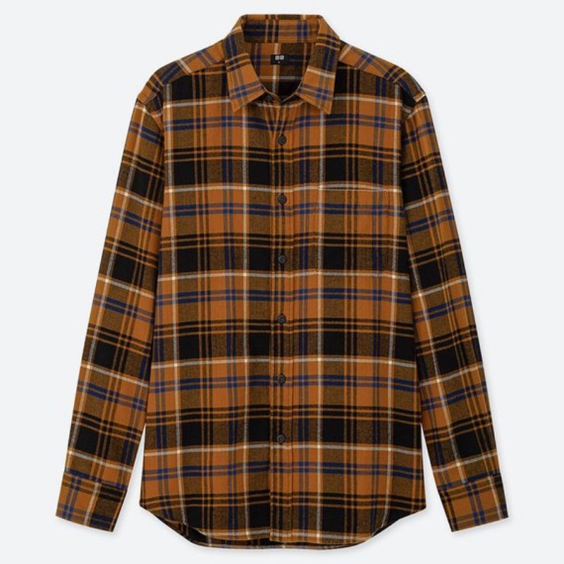Jastip Kemeja Flannel Kotak Uniqlo