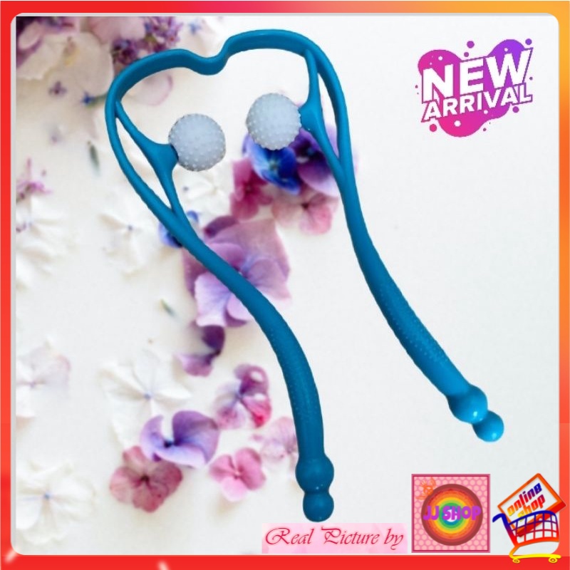 roller alat pijat leher betis 2 bola