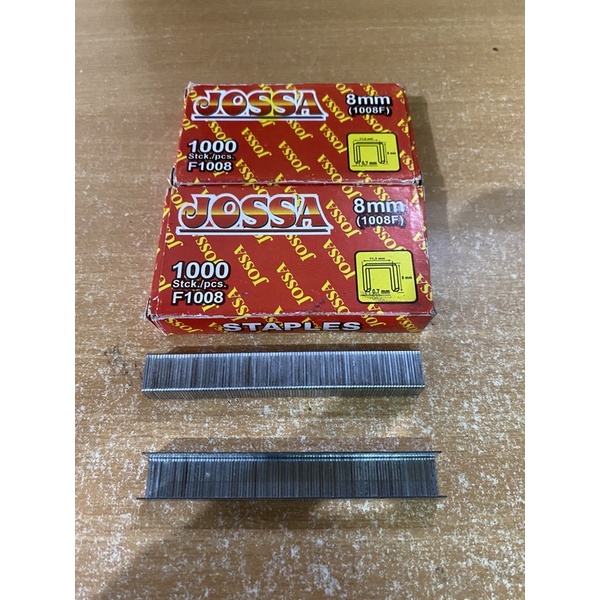 

Isi Steples/Staples Tembak Jossa 8mm Isi 1000