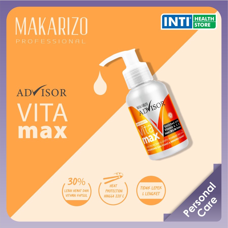 Makarizo | Advisor Hair Recovery Vitamax 50 ml | Vitamin Serum Rambut