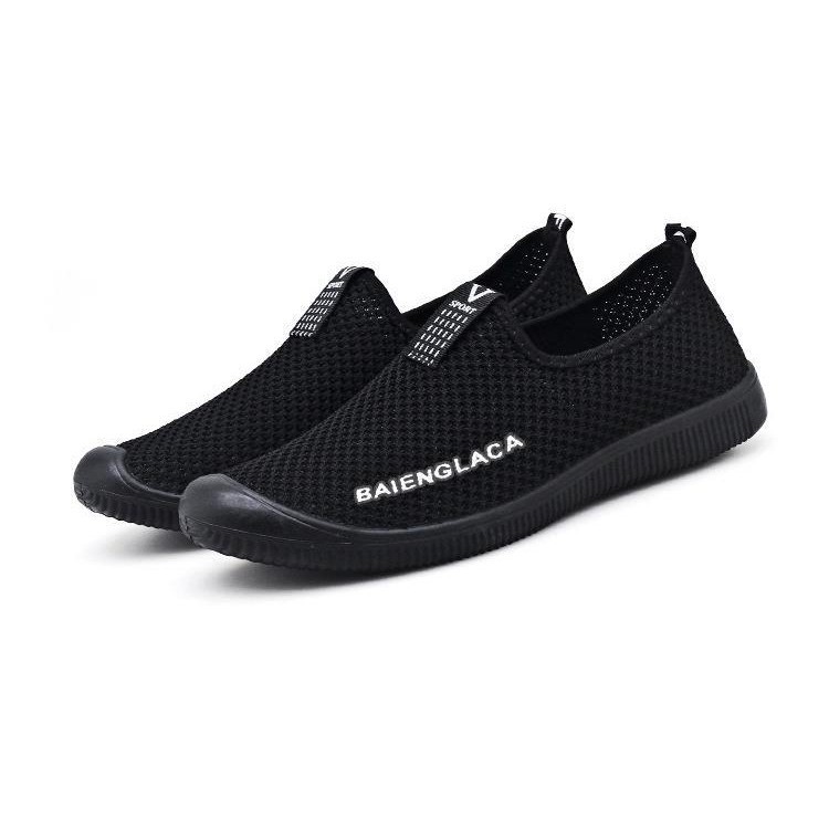 Mainland Sepatu Pria Menjalankan Outdoor Sport Air Mesh Bernapas Korea Kasual Running Shoes MR209