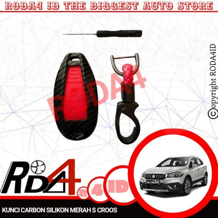 Cassing Kunci Case Carbon Sarung Kunci Mobil Suzuki All New Ertiga Baleno S cross