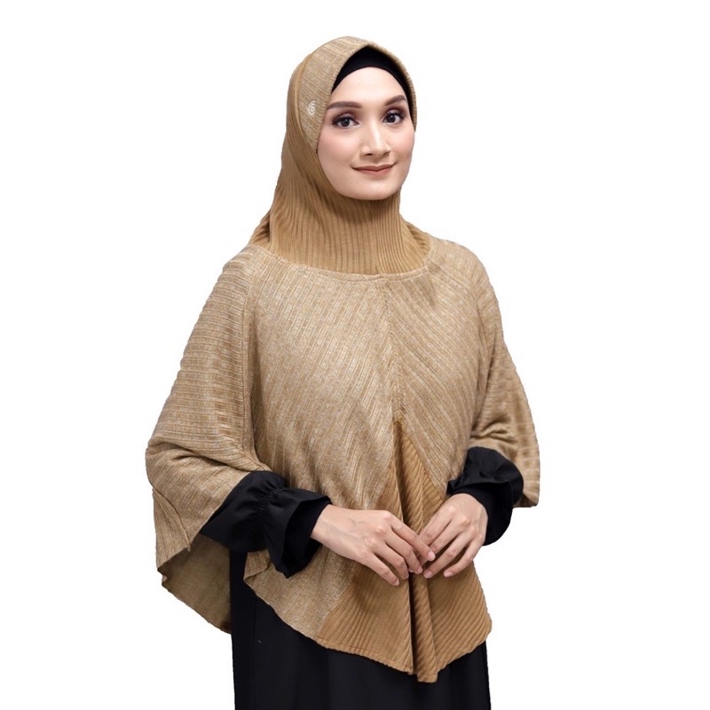 KERUDUNG GABY RAHIZA RAJUT (MINT) DISKON