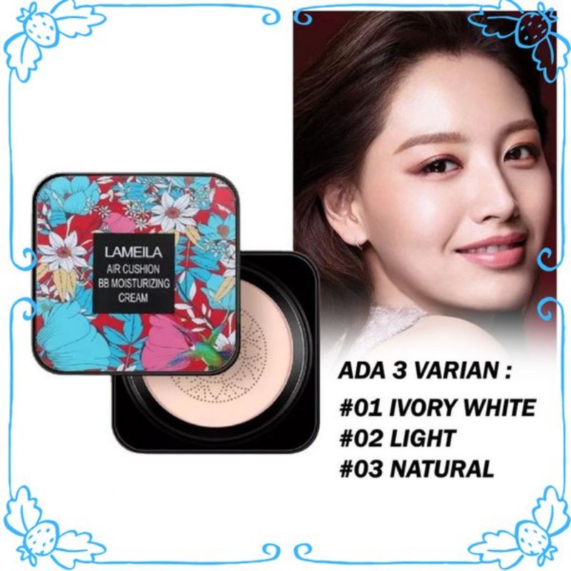 LAMEILA MUSHROOM AIR CUSHION BB MOISTURIZING CREAM CONCEALER