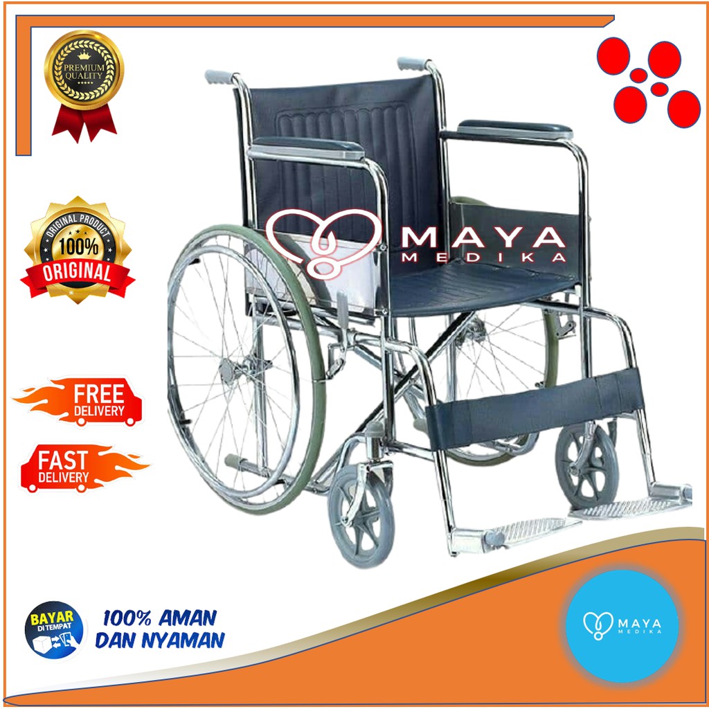 Kursi Roda / GEA Ban Mati / 871-46 Solid