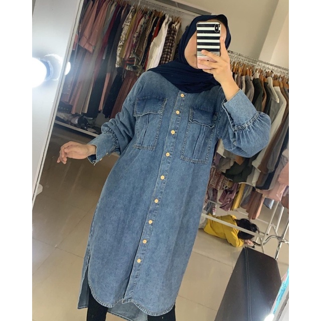 tunik jeans import