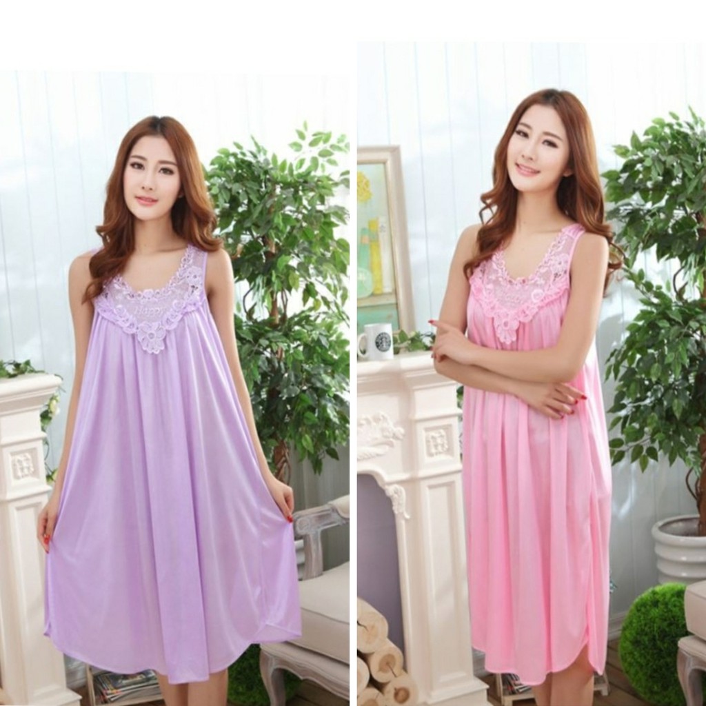 PX -Baju Tidur DTST Satin/Tricot Satin