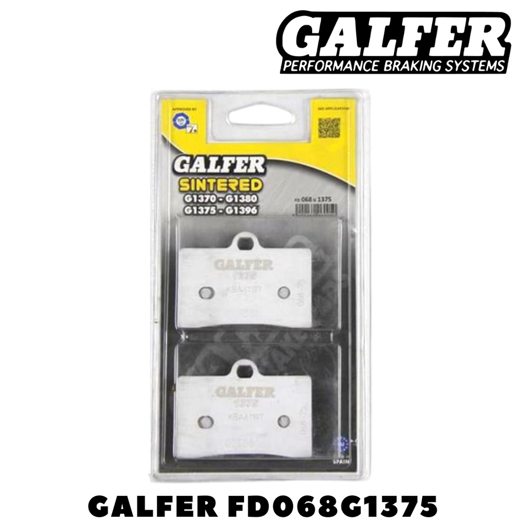 Kampas Rem Motor Made in Spain GALFER Depan FD068G1375 DUCATII 748 DESMO / 851 AA / 851 STRADA / 888