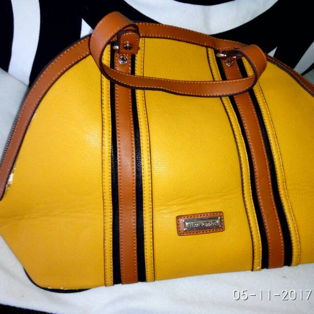 Tas Hush Puppies Kuning Preloved -SOLD by COD-