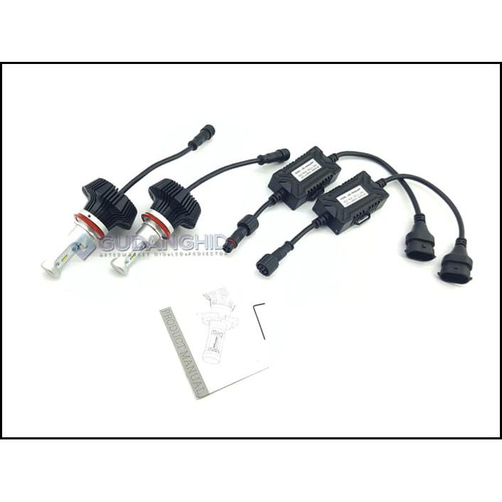 Lampu Led Mobil Zes Lumileds H7 H11 Hb3 Hb4 25W 4000 Lumens