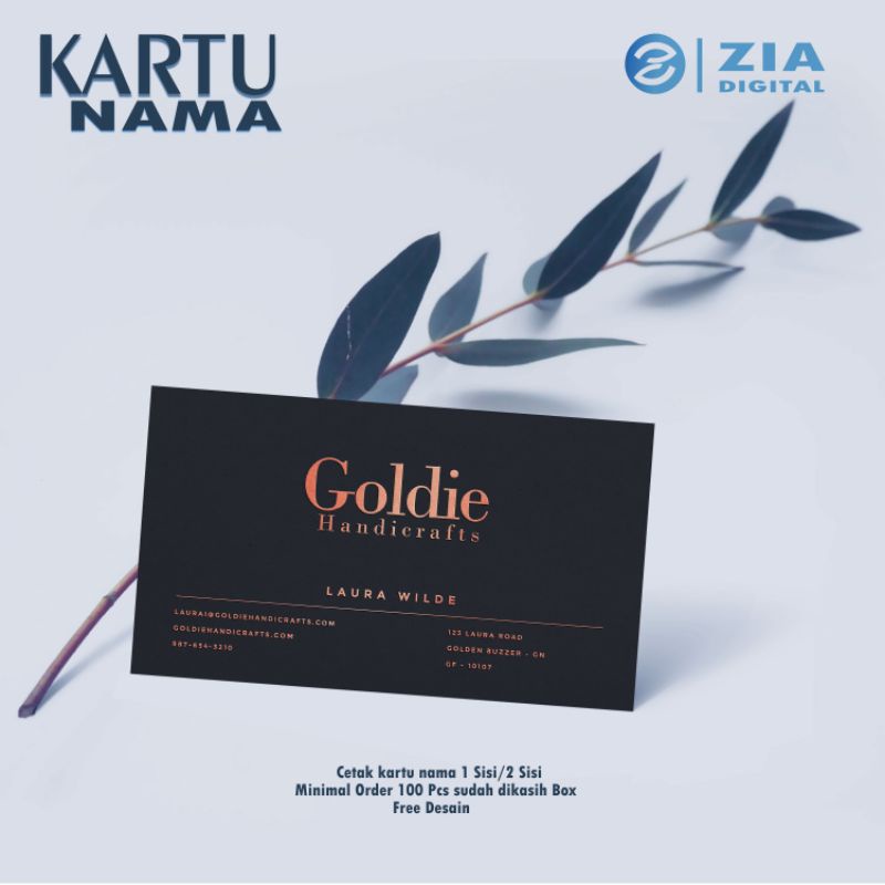 

cetak kartu nama custom
