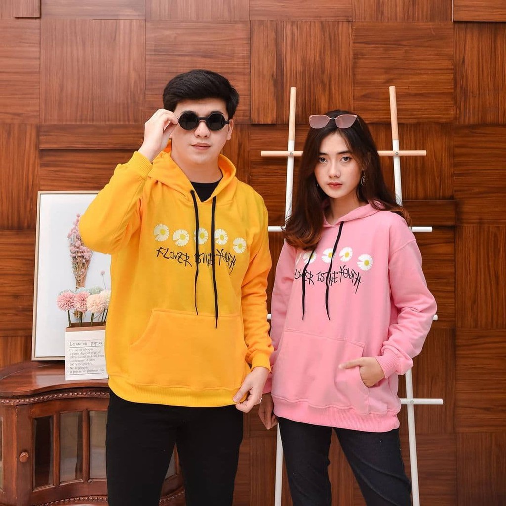 Nara Grosir - Flower Is The Youth l Sweater Pria dan Wanita Terbaru