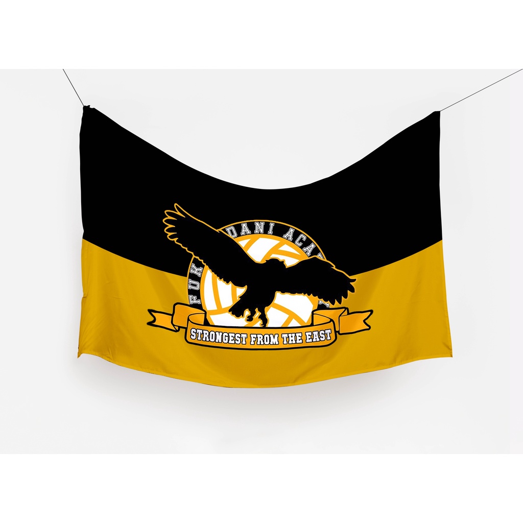 NEW BENDERA ANIME KARASUNO Haikyu Tapestry Fabric Flag Banner