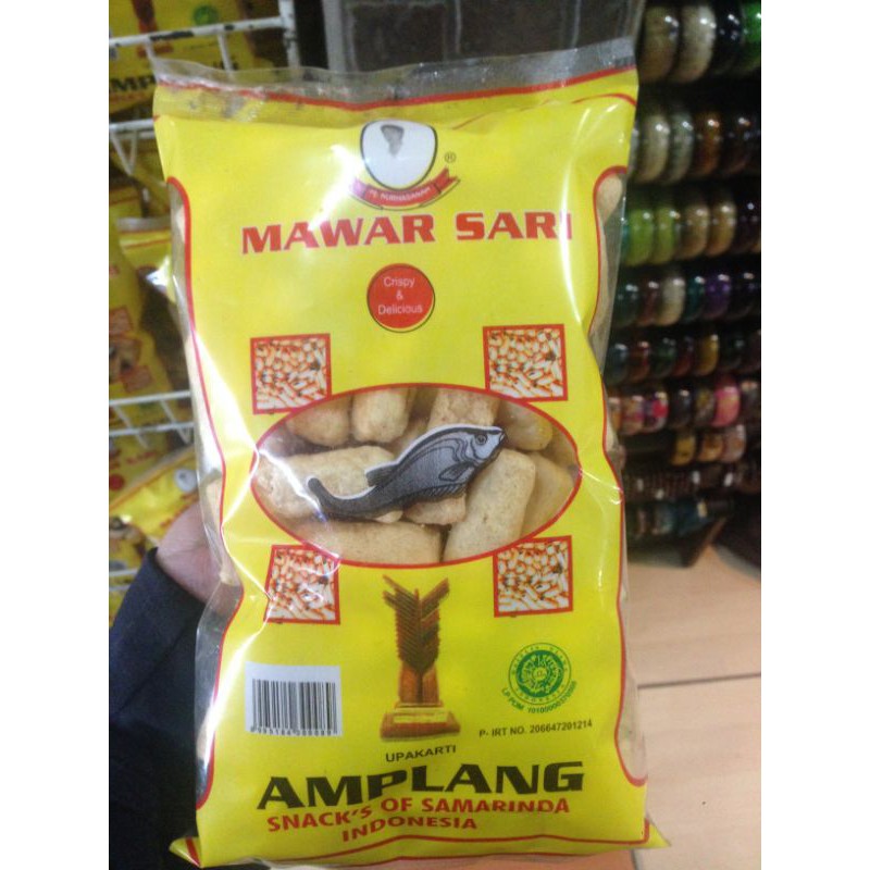 

Amplang Ikan Pipih Khas Samarinda medium 250gr