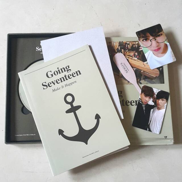 Going seventeen Make it happen mih album Scoups s.coups photocard pc paddle the8 hoshi