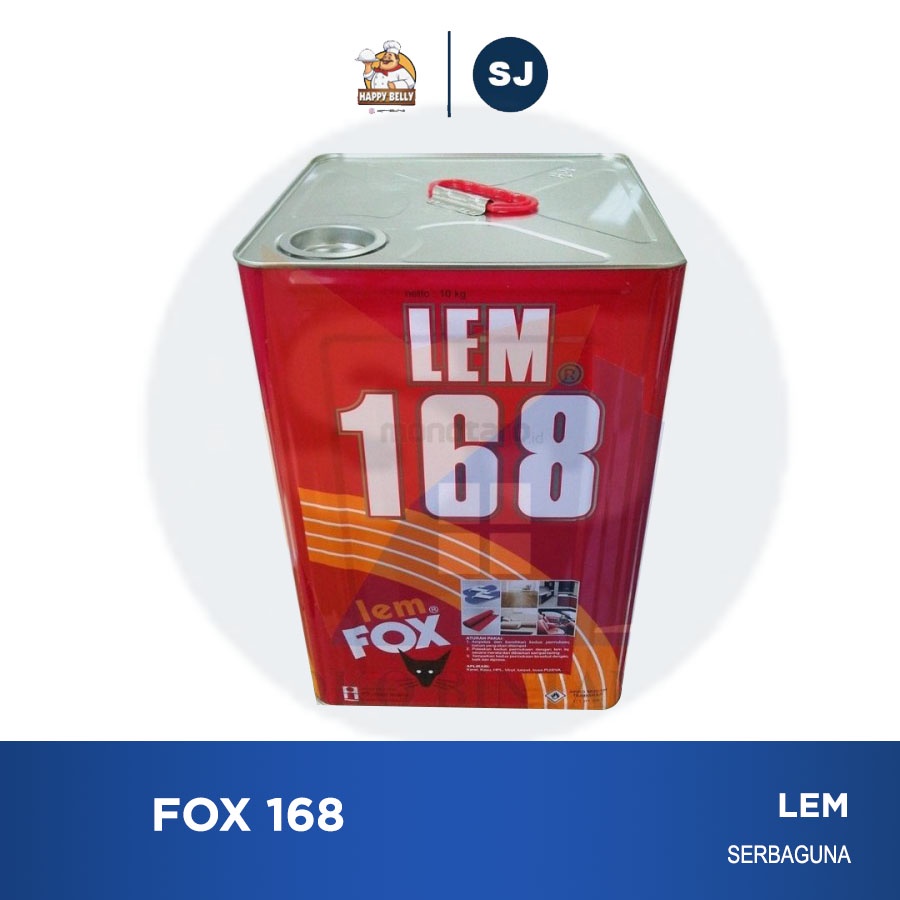 

FOX 168 K lem hpl lem kayu lem kulit lem kertas aibon fox 168 2.5kg