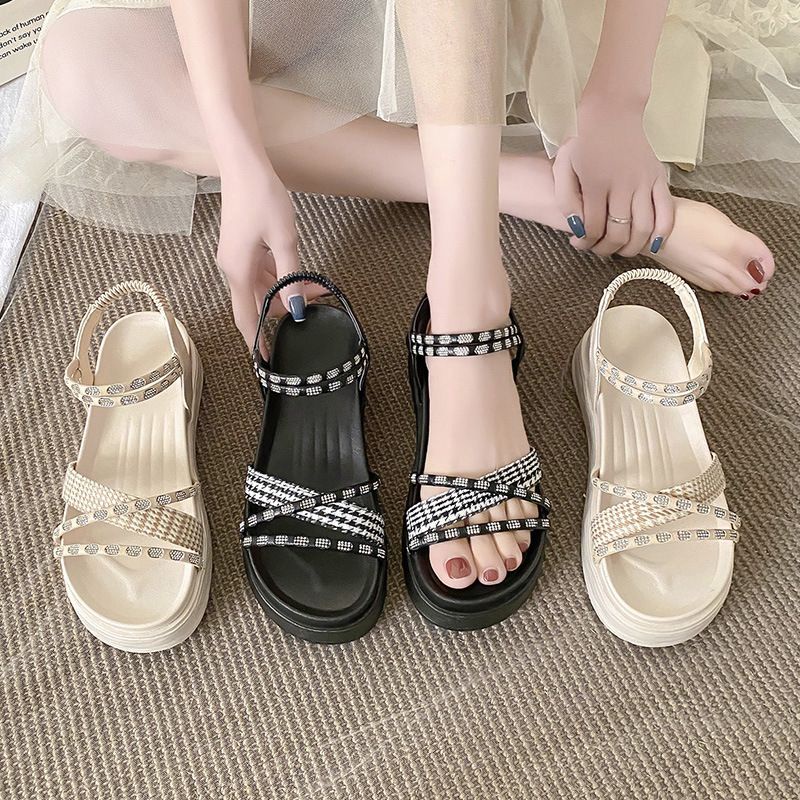 SNF1913 - Sandal Tali Karet Fashion Wanita Import