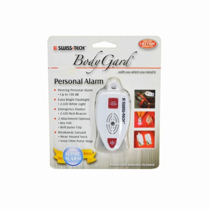 Swiss Tech Body Gard Personal Alarm pengamanan bn17